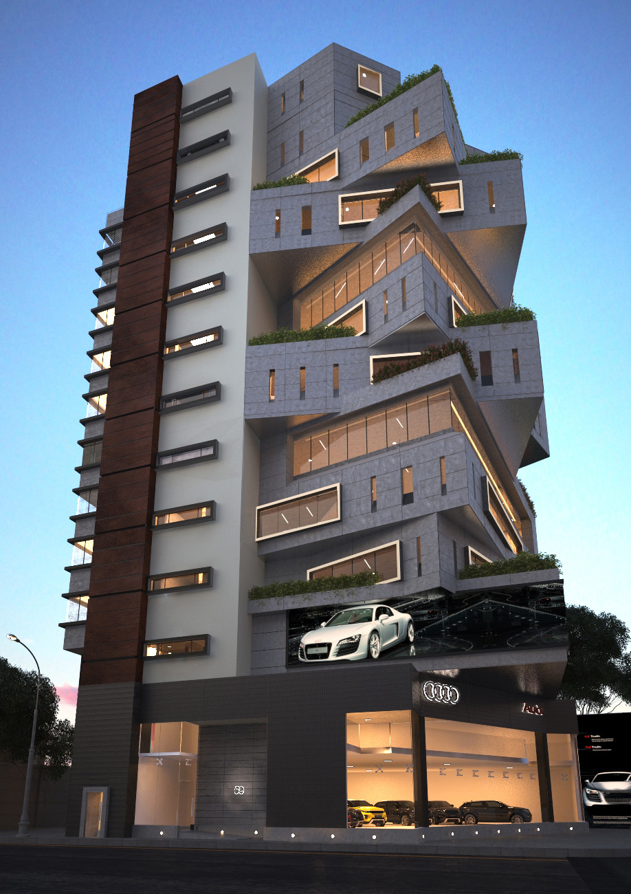 Upcoming Commercial Building Colombo